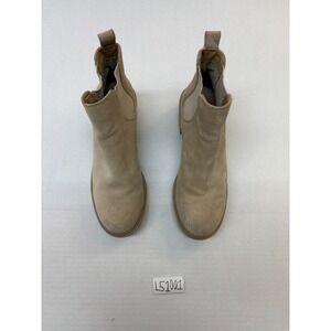 Steve Madden Boots Women's size 9M‎ Tan Suede Lug Sole Sand